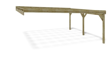 Cochera 5.8x5.06 m - 29 m2 - apoyado contra 