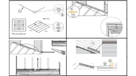Suelo universal para las casetas - 18 mm - paquete 3m2 - Impregnado