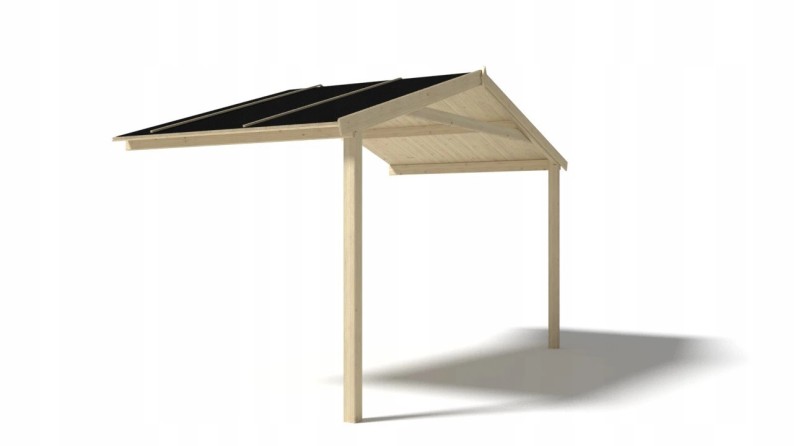 Alero de terraza 4x3 m