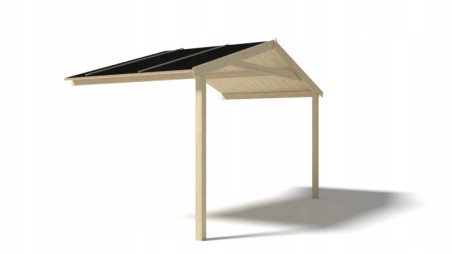 Alero de terraza 4x3 m
