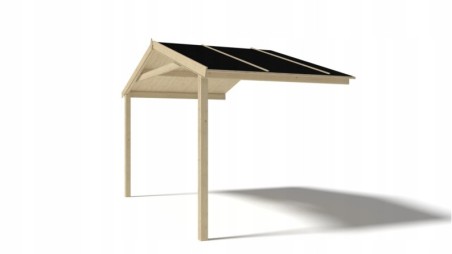 Alero de terraza 4x2 m