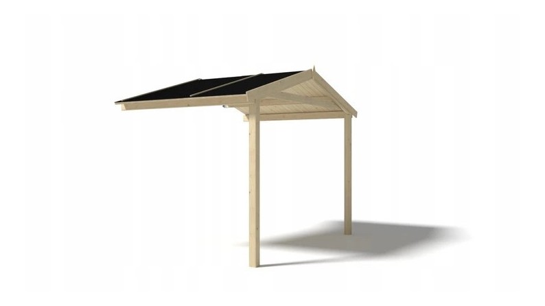 Alero de terraza 3x2 m