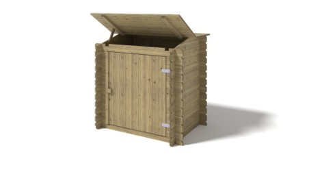 Caseta de madera para filtración 1.2x0.89 m H.1.13 m - Impregnada
