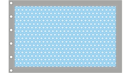 Cobertor de burbujas 5.57 x 2.32 m para piscina BAS7307