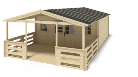 Alero de terraza 5x3 m