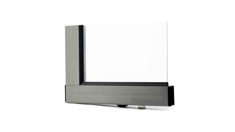 Cobertor Horizon para piscinas 5x3 m - BAS86. BAS786 - Policarbonato compacto de 3 mm - Color Gris Ral7037