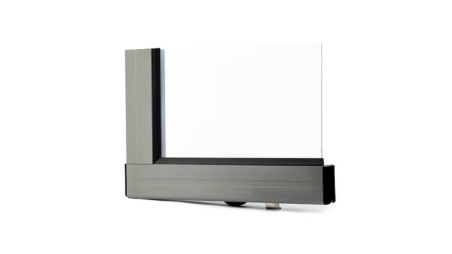 Cobertor Skyline para piscinas 5x3 m - BAS86. BAS786 - Policarbonato compacto de 3 mm - Color Gris Ral7037