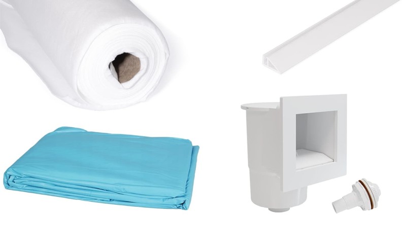 Piscina de madera 6.57x4.07 - H.1.2 m vigas a encastrar