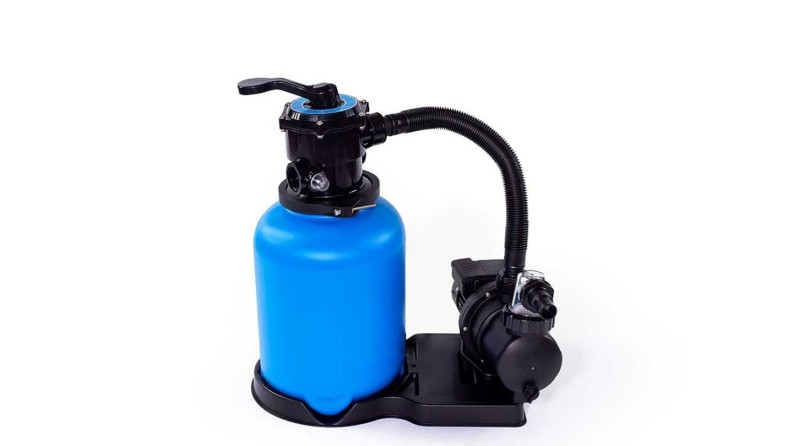 Piscina de madera 6.57x4.07 - H.1.2 m con marco de acero