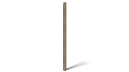 Pérgola de jardín 4.04x3.06 m con paneles - Impregnada