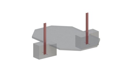 Piscina de madera Nemo 4.3x3 - H.1.18 m vigas a encastrar