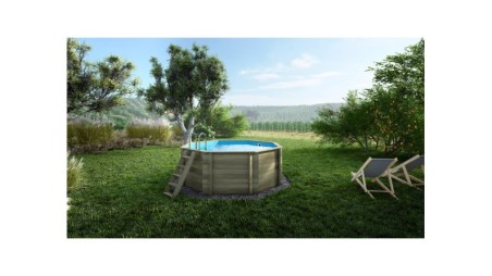 Piscina de madera Coral 3.25x3.25 - H.1.18 m autoportante