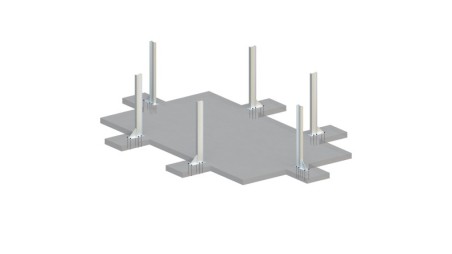 Piscina de madera Aqua 6.1x2.85 - H.1.31 m vigas a atornillar