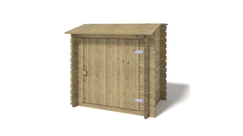 Piscina de madera Aqua 6.1x2.85 - H.1.31 m vigas a atornillar