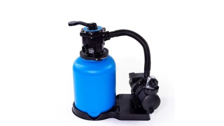 Piscina de madera Aqua 8.5x4.35 - H.1.45 m con marco de acero