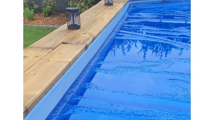 Cobertor de burbujas 4.21 x 2.41 m para piscina BAS7306