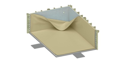 Liner 75/100 PVC, color Arena, para piscina BAS7306