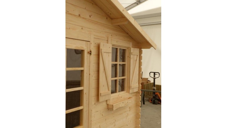 Caseta de jardín de madera 12 m2 - 4x3 m - 28 mm