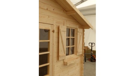 Caseta de jardín de madera 12 m2 - 4x3 m - 28 mm