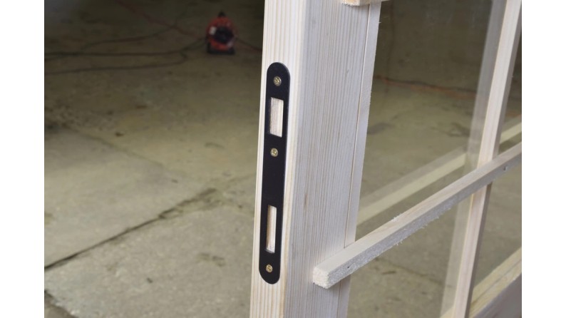 Caseta de jardín de madera 19.2 m2 - 4.8x4 m - 40 mm