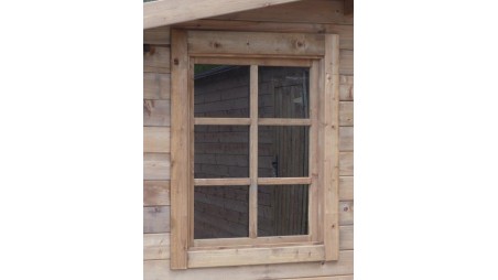 Caseta de jardín de madera 20 m2 - 5x4 m - 28 mm - impregnada