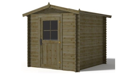 Caseta de jardin de madera 4.75 m2 - 1.9x2.5 m - 28 mm  