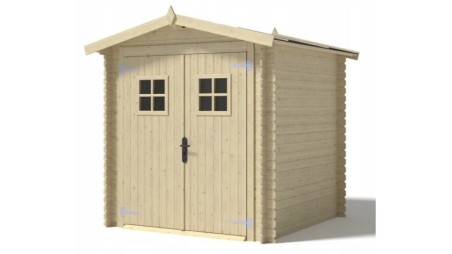 Caseta de jardin de madera 4 m2 - 2x2 m - 19 mm  