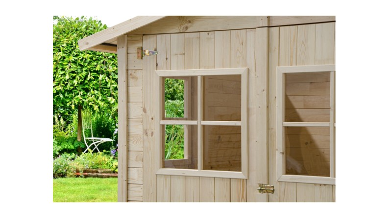 Caseta de jardín de madera 6 m2 - 2.07x2.94 m - 18 mm