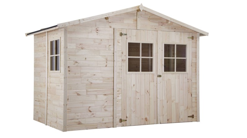 Caseta de jardín de madera 6 m2 - 3.05x1.96 m - 18 mm