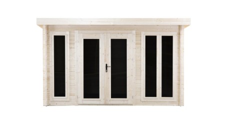 Caseta de jardín de madera 16 m2 - 4x4 m - 34 mm