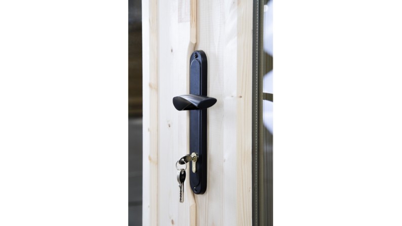 Caseta de jardín de madera 16 m2 - 4x4 m - 34 mm