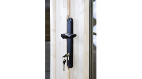 Caseta de jardín de madera 16 m2 - 4x4 m - 34 mm