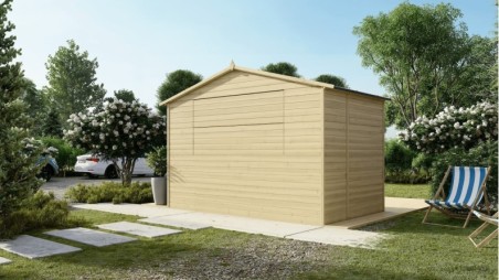 Quiosco caseta comercial 5.72 m2 - 3.11x1.84 m - 19 mm