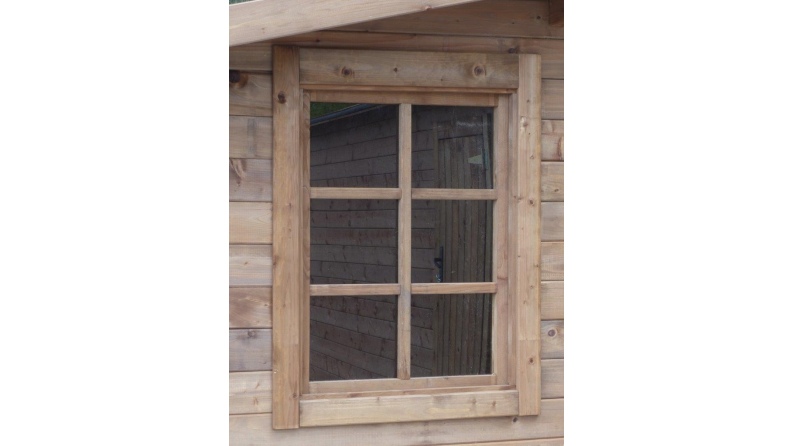 Caseta de jardín de madera 20 m2 - 5x4 m - 28 mm - impregnada