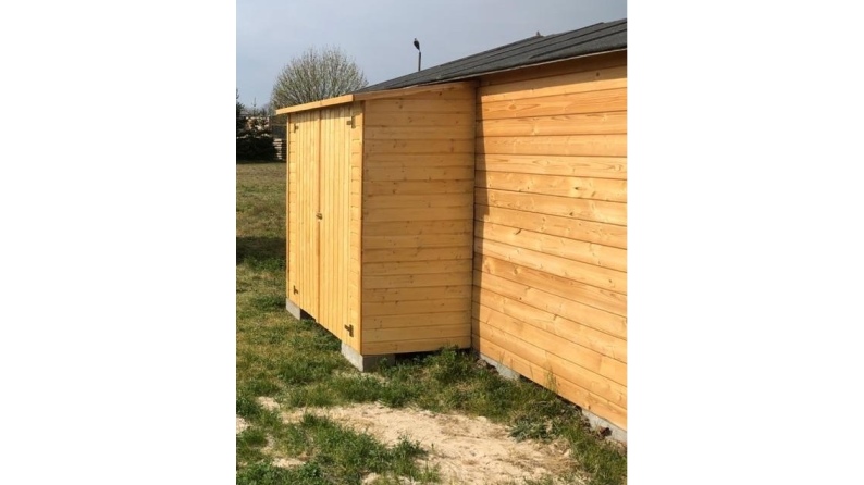 Armario de jardín para herramientas 1.66x0.82 m H.1.86