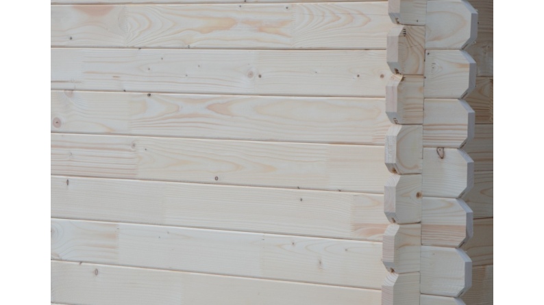 Caseta de jardín de madera 18 m2 - 5.96x2.95 m - 24 mm