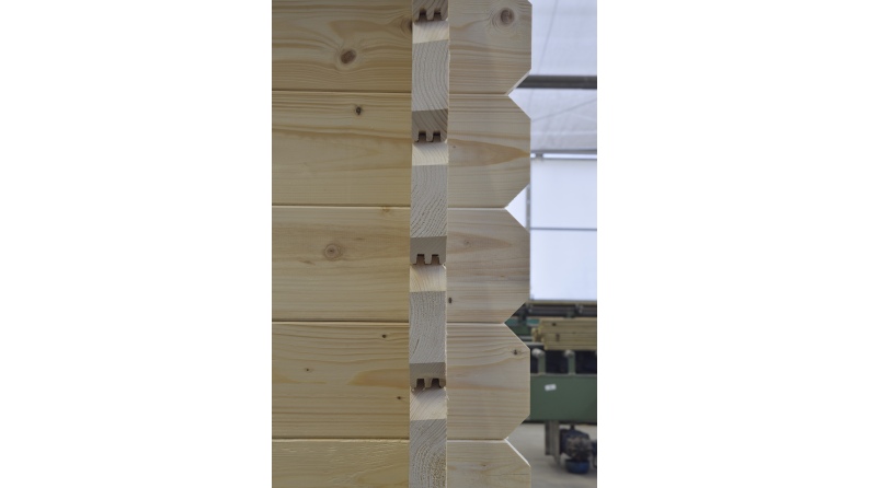 Caseta de jardín de madera 30 m2 - 6x5 m - 40 mm