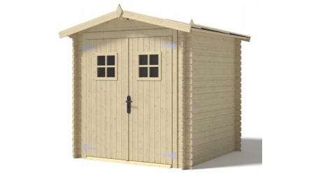 Caseta de jardin de madera 4 m2 - 2x2 m - 19 mm  