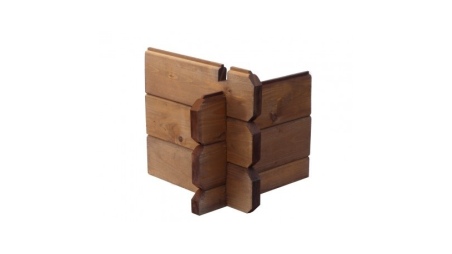 Caseta de jardín de madera 9 m2 - 3x3 m - 28 mm - impregnada