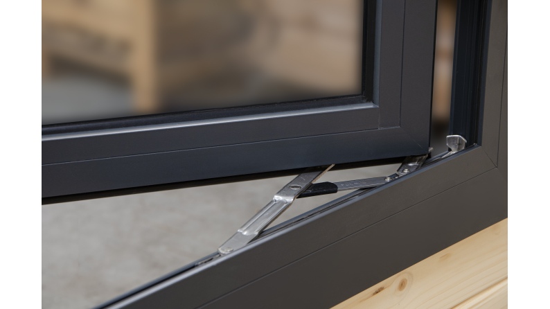 Caseta de jardín de madera-5x3 m - 25 m2 con terraza