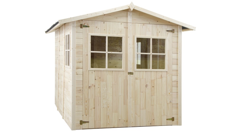 Caseta de jardín de madera 6 m2 - 2.07x2.94 m - 18 mm