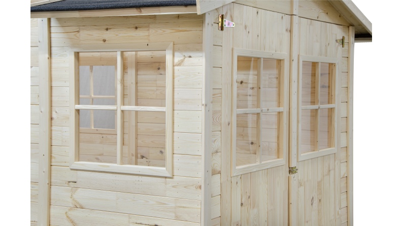 Caseta de jardín de madera 6 m2 - 2.07x2.94 m - 18 mm