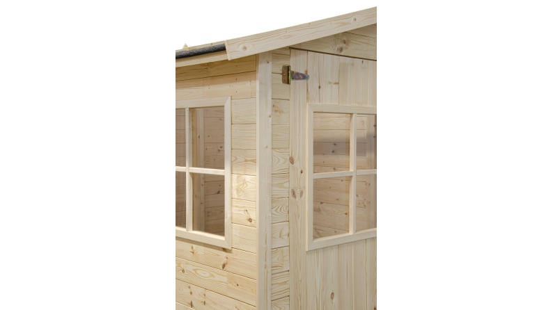 Caseta de jardín de madera 4.18 m2 - 2.07x1.96 m - 18 mm