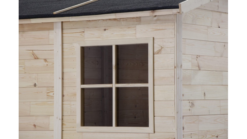 Caseta de jardín de madera 6 m2 - 3.05x1.96 m - 18 mm