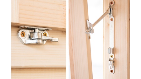 Caseta de jardín de madera 15.21 m2 - 3.9x3.9 m - 40 mm