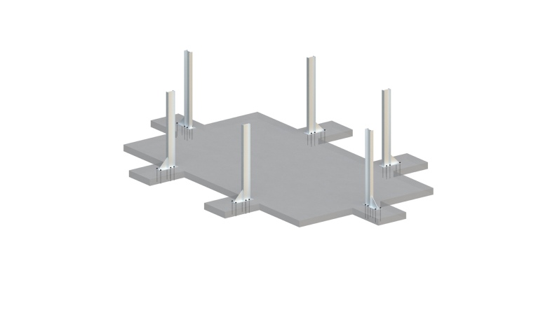 Piscina de madera AQUA 4.65x2.85 - H.1.24 m vigas a atornillar