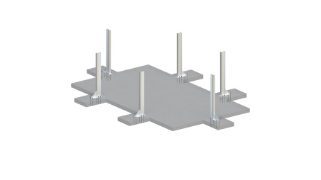 Piscina de madera AQUA 6.1x2.85 - H.1.31 m vigas a atornillar
