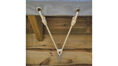 Cubierta de invierno 3.41 x 3.41 m para piscina BAS7301