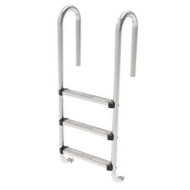 Escalera de piscina de acero inoxidable de  3 peldaños