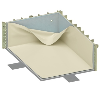 Liner 75/100 PVC, color Arena, para piscina BAS7309